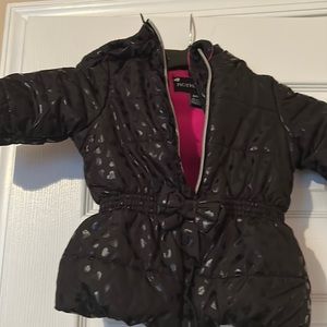 Girls black and pink jacket by Rothschild